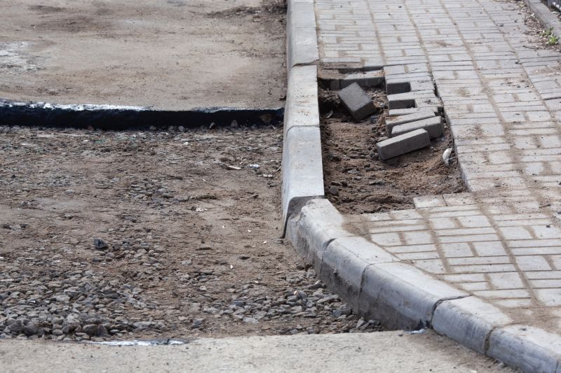 Loose Fill Paving Installation